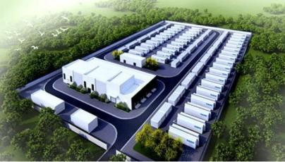 The energy storage power station adopts an unmanned design